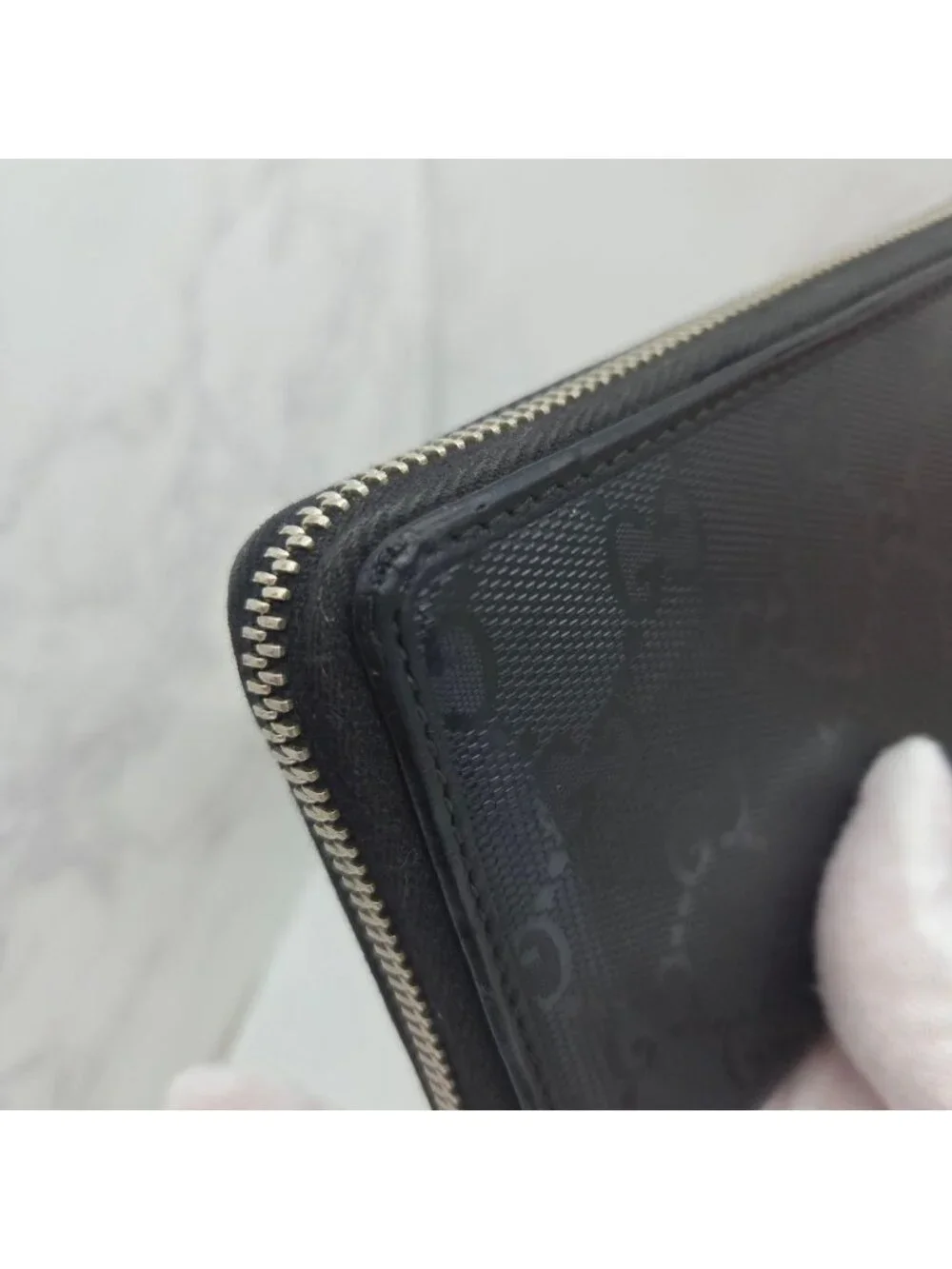 Gucci Wallet GG Supreme Black